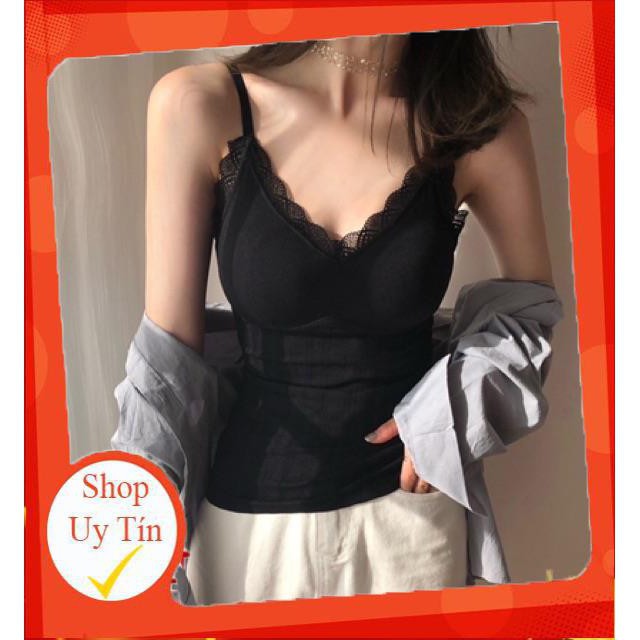 [siêu hót]áo 2 dây thần thánh chất mềm đẹp có mút | BigBuy360 - bigbuy360.vn