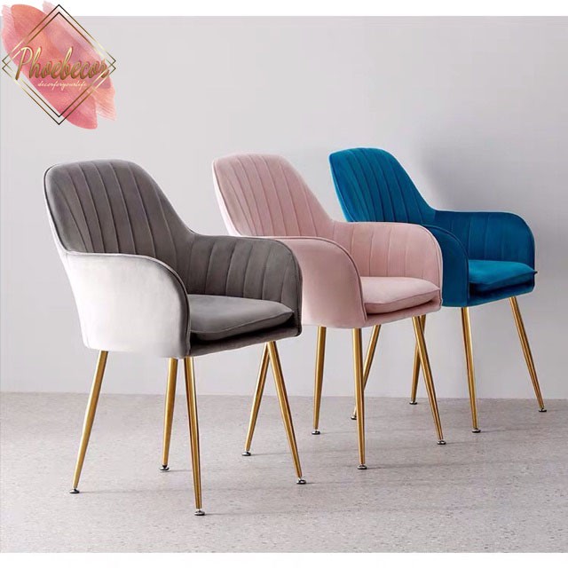 (TẶNG GỐI) Ghế cho bàn trang điểm cao cấp, phong cách thanh lịch, tao nhã - PB10