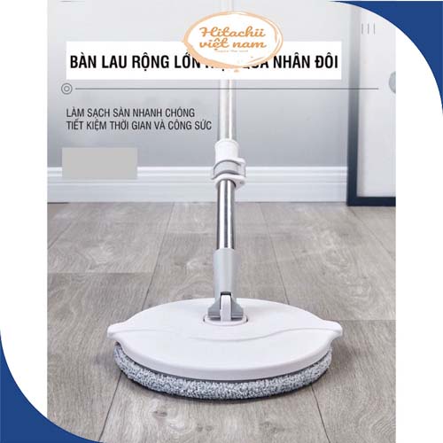 Chổi Lau Nhà K8 Hiện Đại Thông Minh Tự Tách Chất Bẩn, Bộ Cây Lau Nhà Chổi Lau Nhà Tự Vắt 360 Độ Chính Hãng Tặng Bông Lau