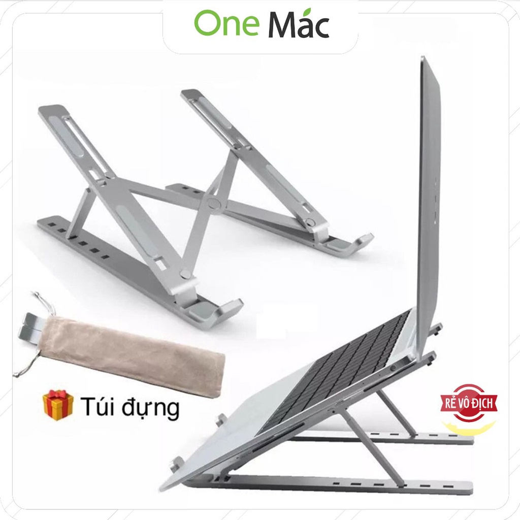 ❤️ Giá Đỡ LAPTOP ❤️ Bằng Nhôm cho MACBOOK, Laptop, iPad có thể gấp gọn điều chỉnh độ cao