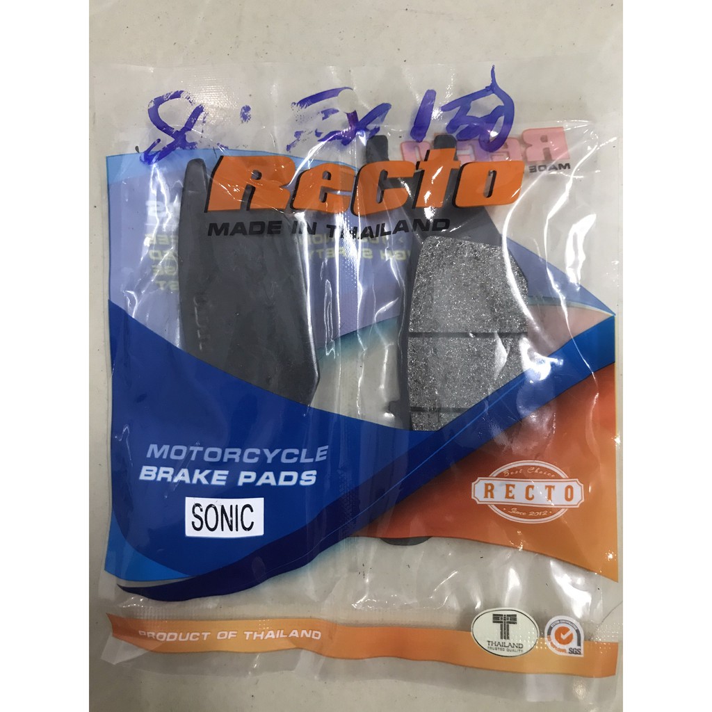 Bộ bố thắng đĩa trước, sau Recto cho Exciter 150