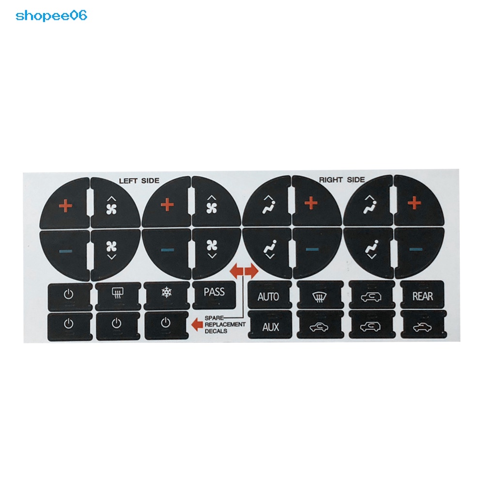Miếng dán nút bấm điều khiển xe hơi độ dính cao
