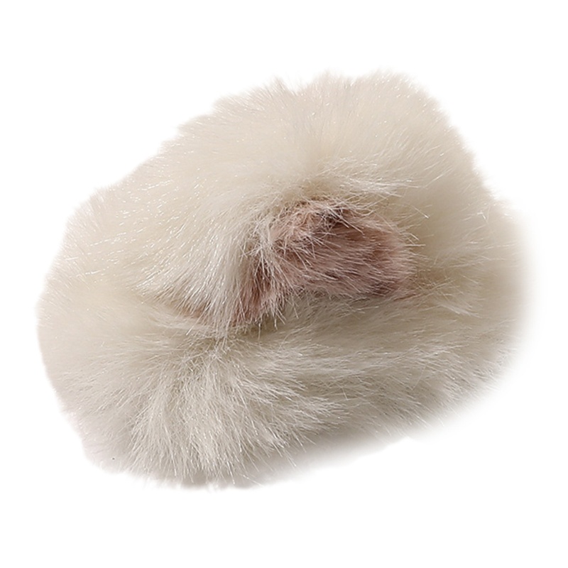 Kẹp Tóc Hình Tai Mèo Phối Lông Đáng Yêu Cho Dịp Halloween