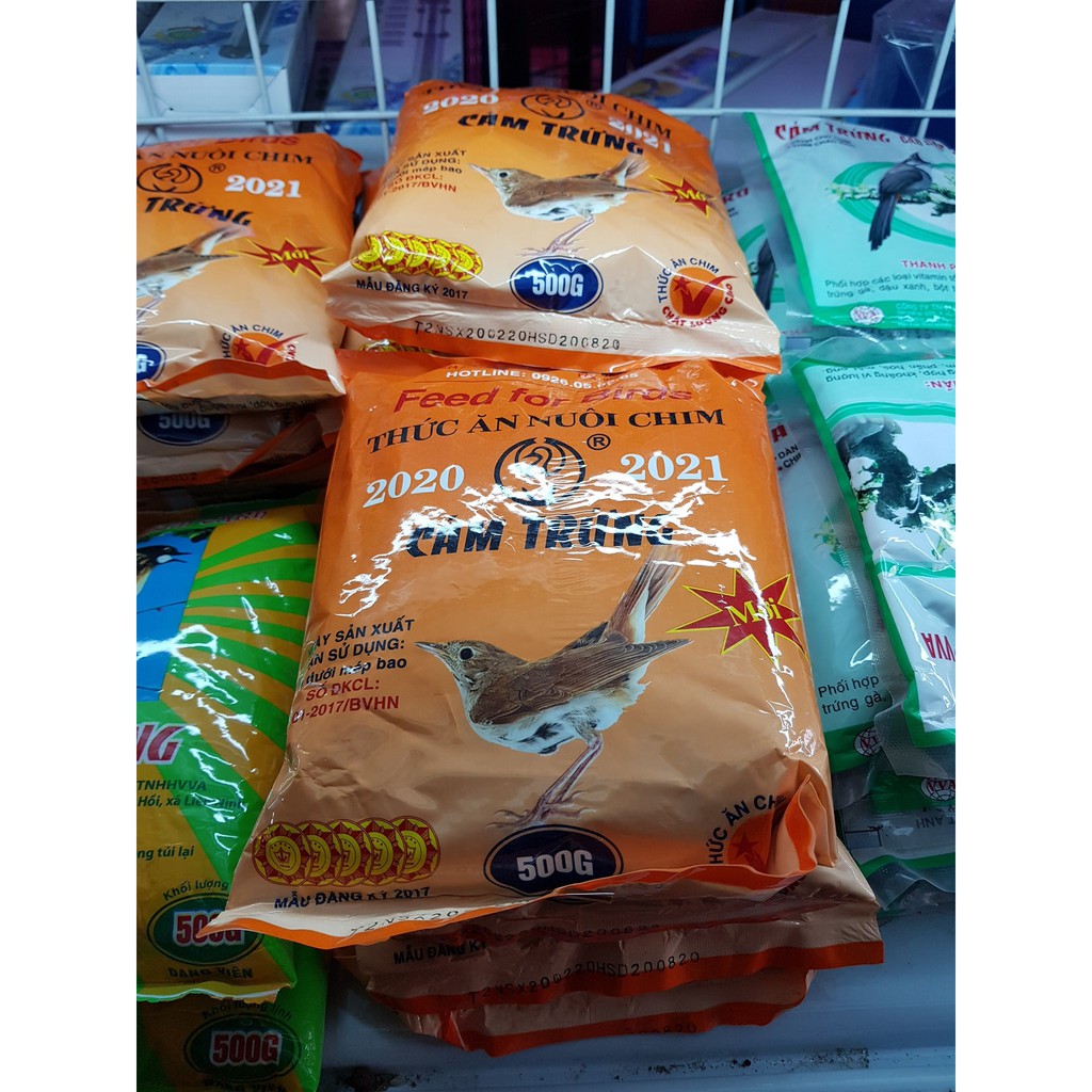 Cám Trứng Ba Vì  500g - Thức ăn cho chim