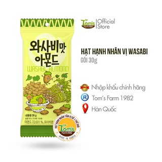 Hạnh Nhân Tẩm Wasabi Tom's Farm - Gói 30g