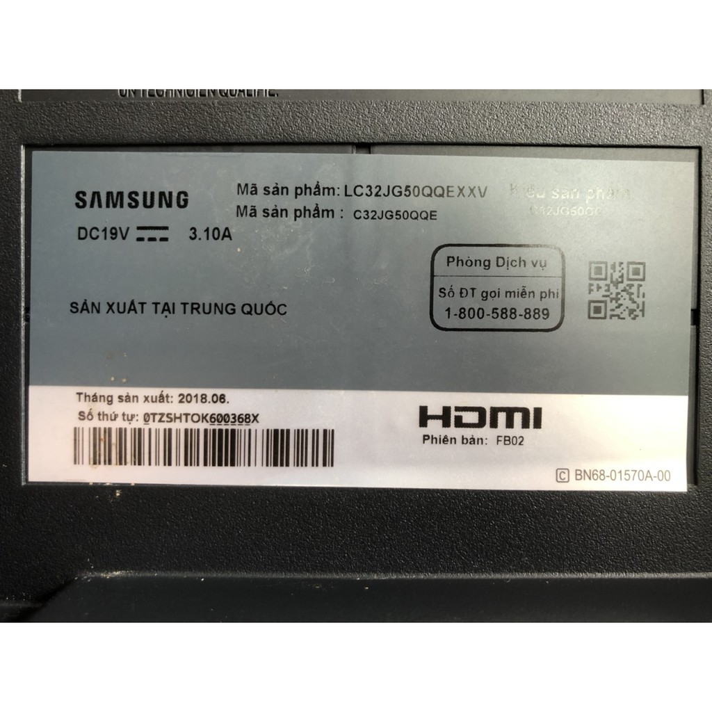 Màn hình máy tính Samsung LC32JG50QQEXXV 32'' WQHD 144Hz Cong - 2K - 2nd | BigBuy360 - bigbuy360.vn
