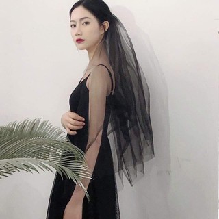 Khăn von- lúp đội đầu cô dâu