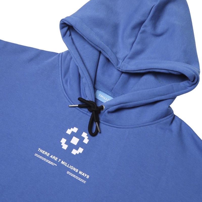 Áo Hoodie 7millions Icon Logo - Màu xanh - Đi kèm Box - Unisex - Form oversize | BigBuy360 - bigbuy360.vn
