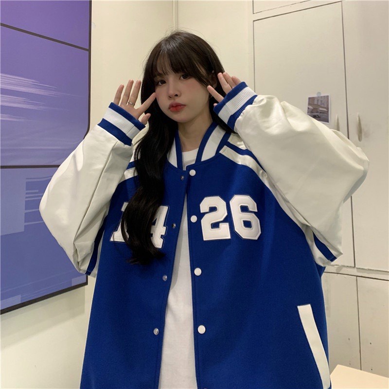 (HCM) ÁO KHOÁC DA LỘN NỮ FORM RỘNG FA26 SIU XINH THỜI TRANG HÀN QUỐC , HOTTREND 2022 KOKO MI FASHION