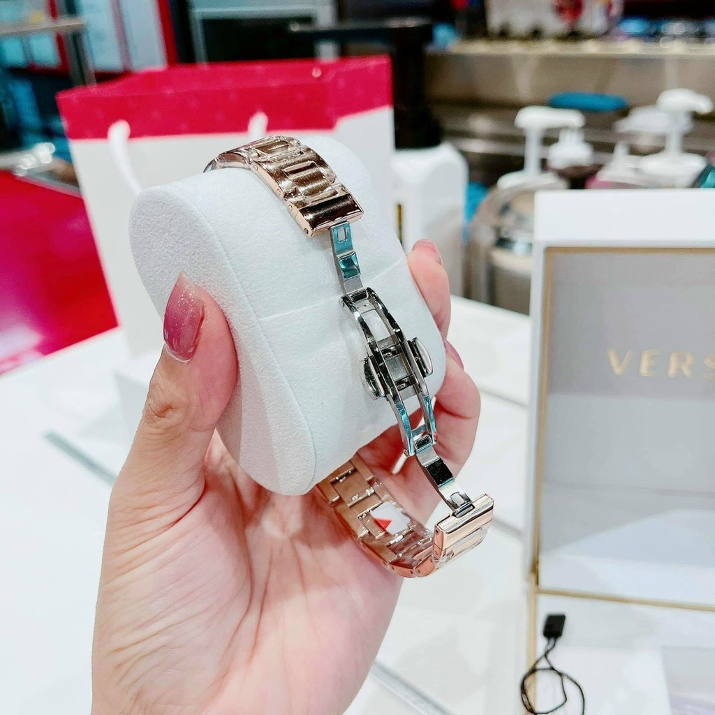 Đồng Hồ Đeo Tay Nữ Dây Kim Loại, Đồng Hồ Nữ Thời Trang WWOOR Dây, Viền Thép Cao Cấp Siêu Đẹp Chống Nước | BigBuy360 - bigbuy360.vn