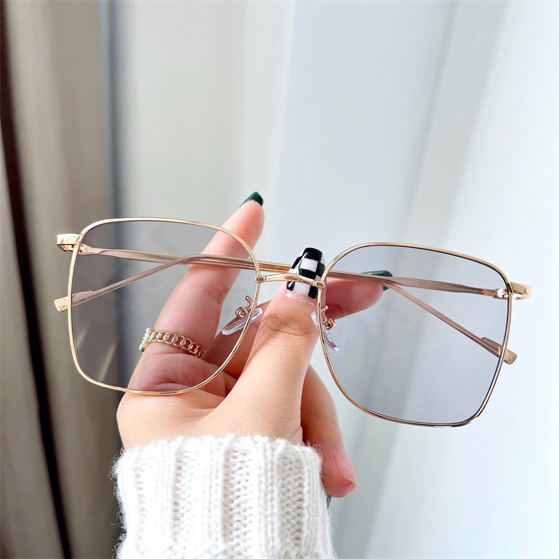 Kính Mát Gọng Vuông Cỡ Lớn Thời Trang Hàn Quốc