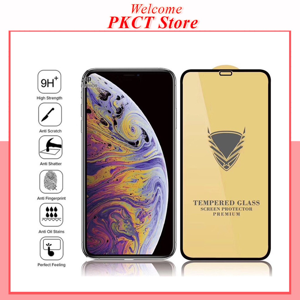 [Iphone 12] Cường Lực OG Vàng Iphone Full Màn 7/8 Plus /X/Xs/Xsmax/ 11/11Pro/11Promax/ 12/12Pro/12 Promax Siêu Xịn Xò