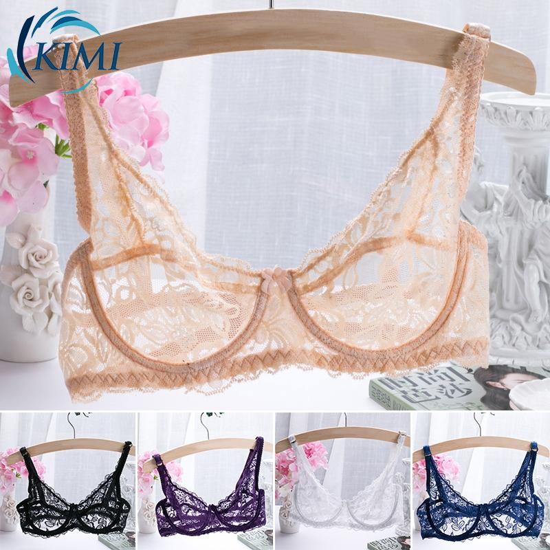 Áo Ngực Xuyên Thấu Cổ Chữ V Khoét Sâu Gợi Cảm Dành Cho Nữ