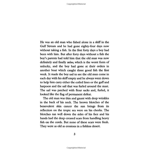 Sách Ngoại Văn - The Old Man And The Sea