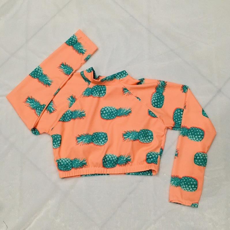 Áo Bơi Lẻ Phom Crotop Tay Dài Hoạ Tiết Mẫu 1-4 ་ | BigBuy360 - bigbuy360.vn