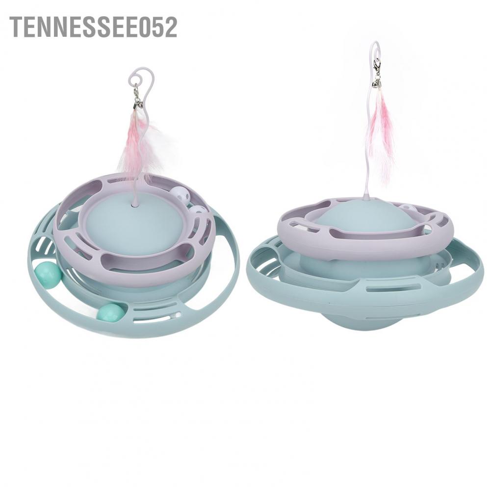 Hàng Sẵn Đồ Chơi tháp banh lật đật mới dễ thương cho mèo Đồ chơi bàn xoay cho mèo đa chức năng an toàn có gậy vui nhộn【Tennessee052】