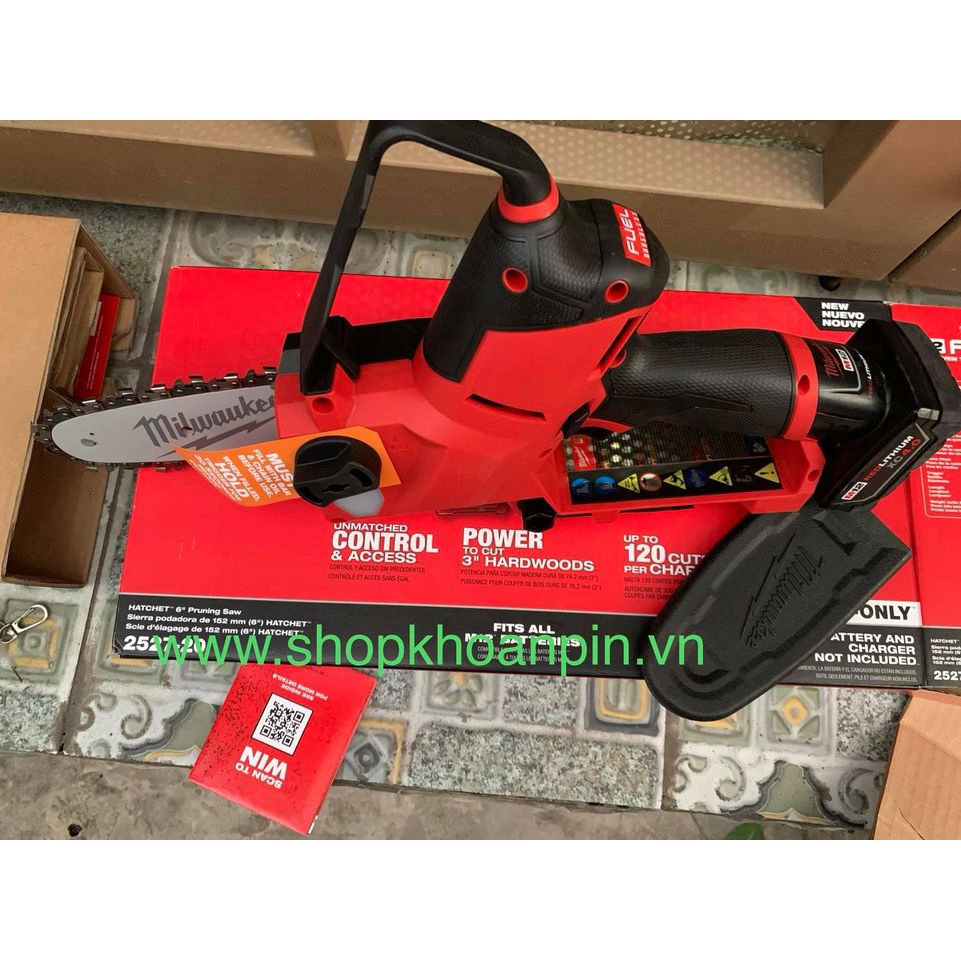 Cưa xích Milwaukee 2527 M12