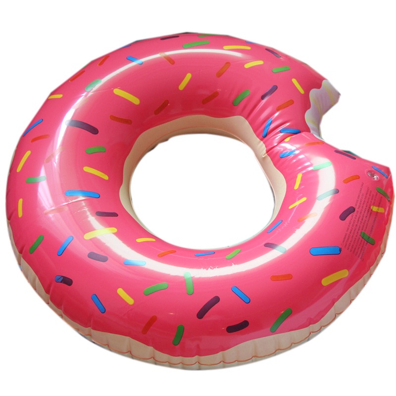 Phao Bơi Hình Bánh Donut 60-120 Độc Đáo Vui Nhộn