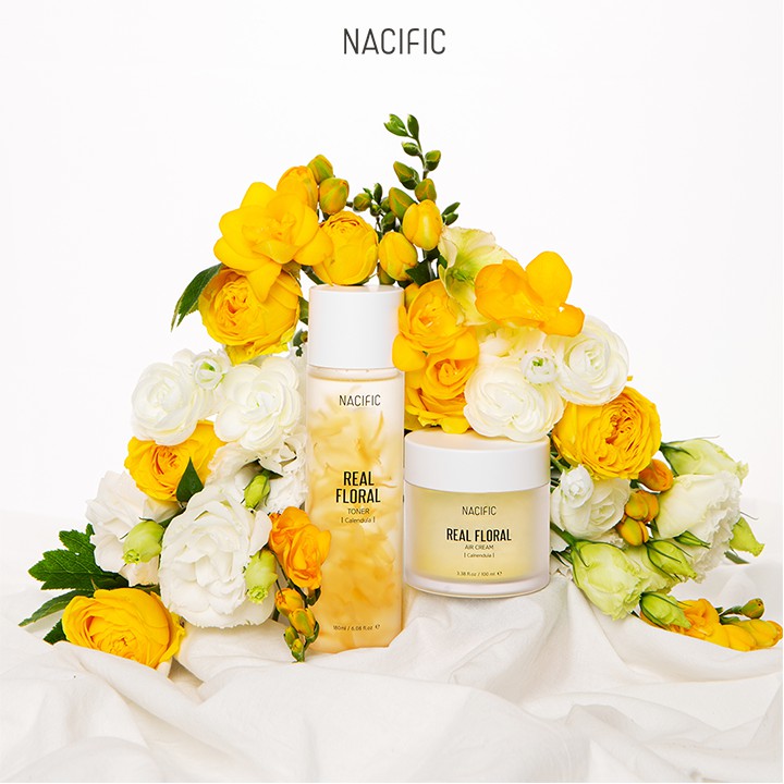 Kem dưỡng hoa cúc NACIFIC Real Floral Air Cream Calendula 100ml
