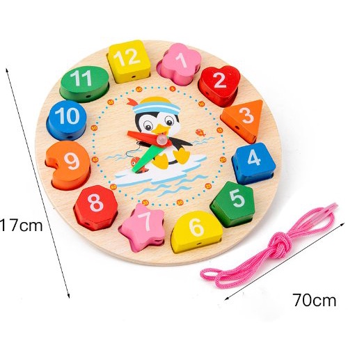 Combo 6 món đồ chơi bằng gỗ phát triển toàn diện cho bé từ 1 đến 6 tuổi