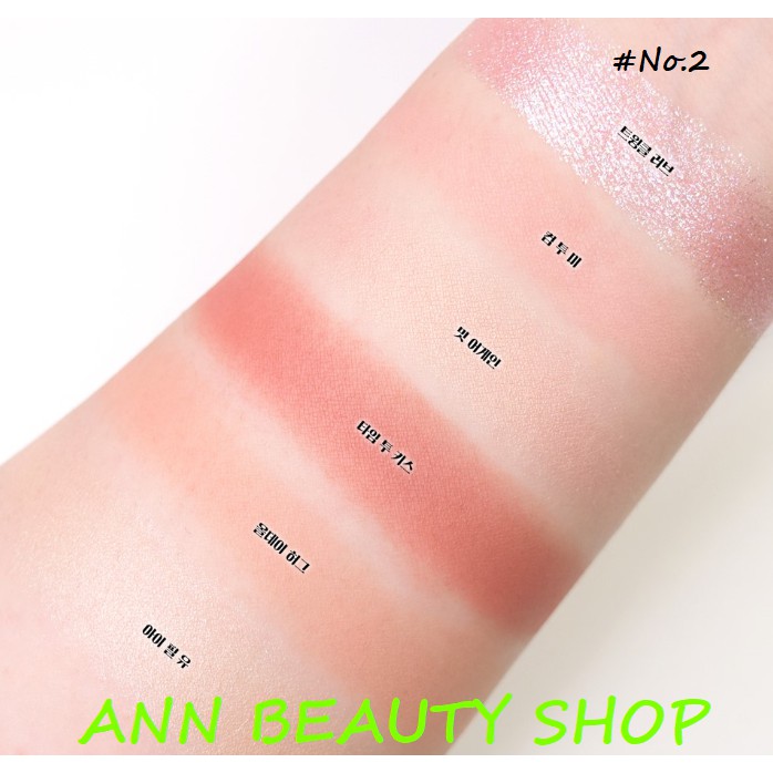 Bảng phấn má hồng, tạo khối 6 màu của Clio Pro Palette Mute | BigBuy360 - bigbuy360.vn