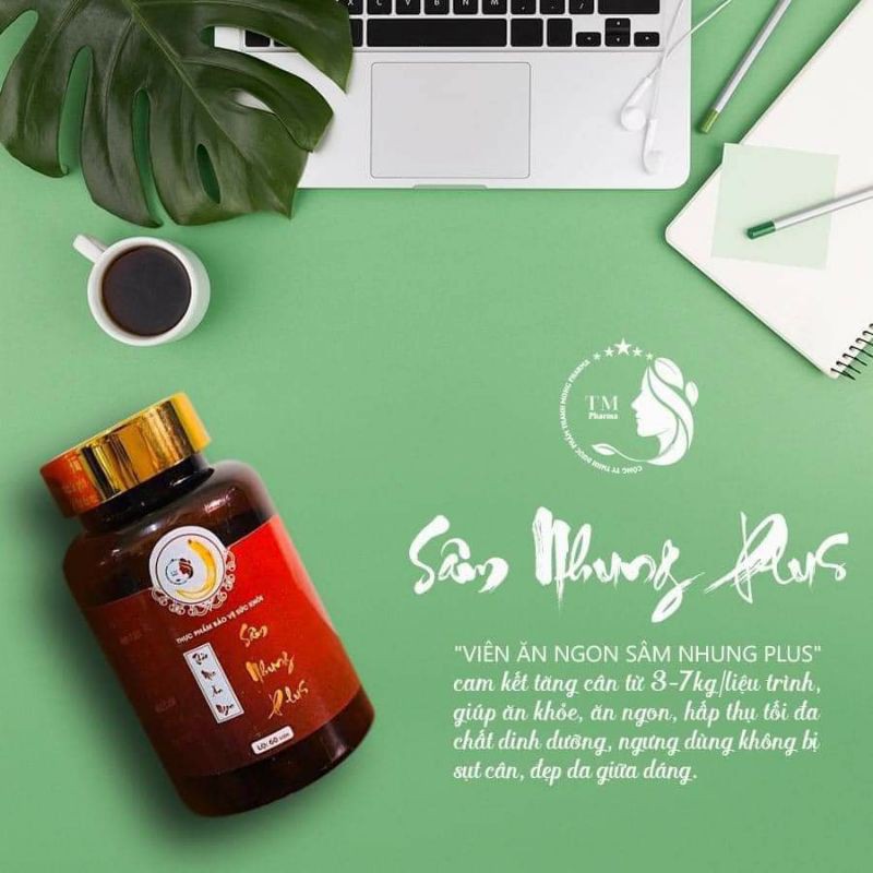 TĂNG CÂN SÂM NHUNG PLUS