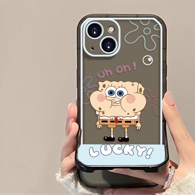 Ốp Điện Thoại Silicon Tpu Mềm Có Giá Đỡ Hình Thú Dễ Thương Cho Iphone 11 12 13 Pro MAX X XS XR MAX 7 8 Plus SE 2020 6 6S
