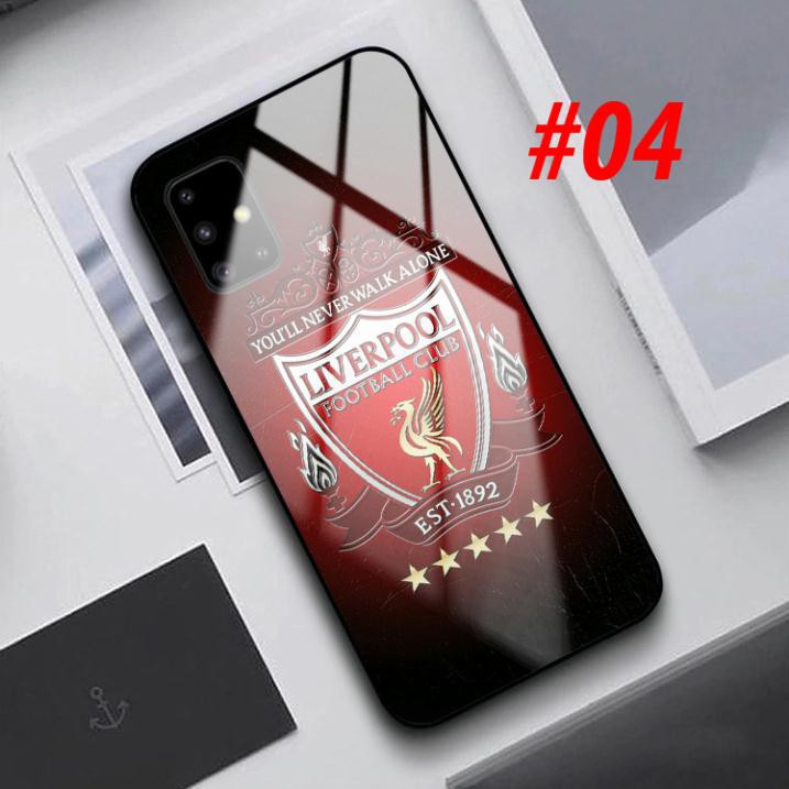 Ốp Kính iPhone 5 5s 5SE 6 6s 6plus 7 8 7Plus 8Plus X Xs Xr XsMax 11 11Pro 11Promax 12 Promax In Hình CLB LIVERPOOL