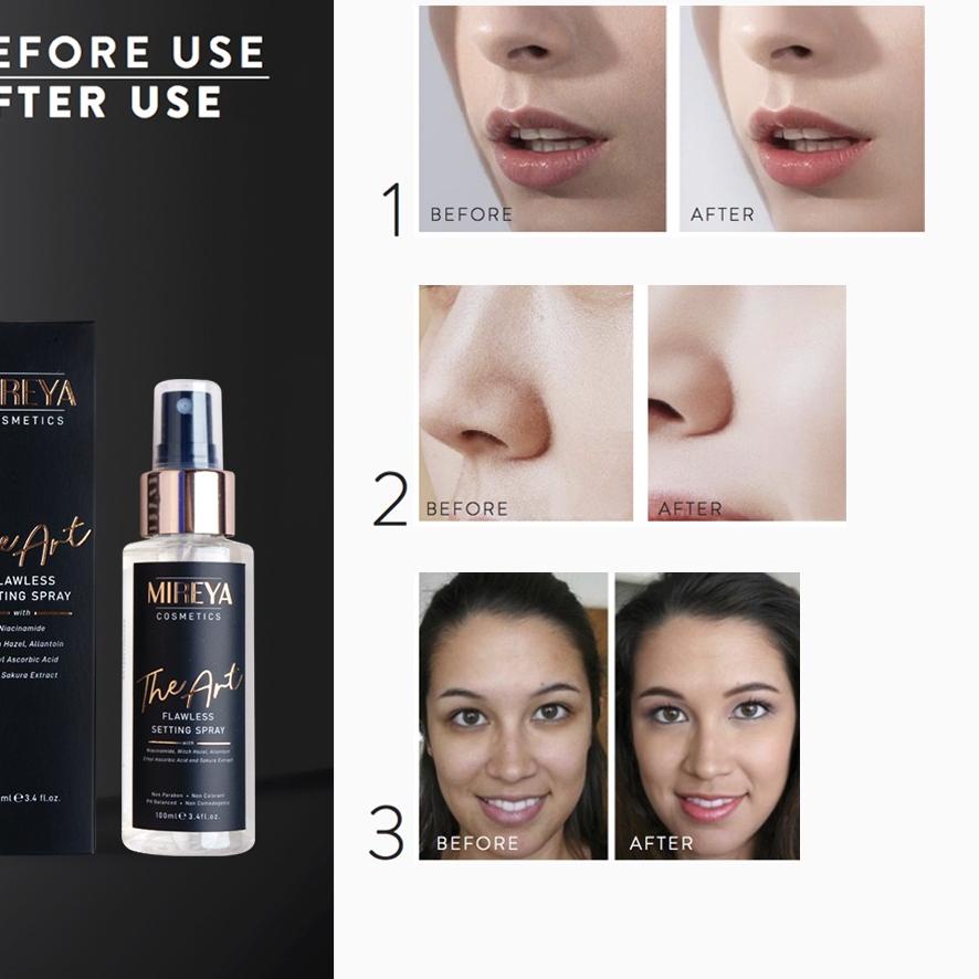 Xịt cố định lớp nền không tì vết 12.12 Mireya | BigBuy360 - bigbuy360.vn