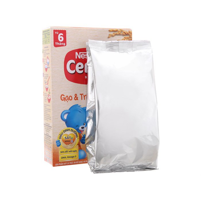 [HSD T3-2022] Bột Ăn Dặm Nestlé Cerelac Gạo và Trái Cây Hỗn Hợp Từ 6 Tháng 200g