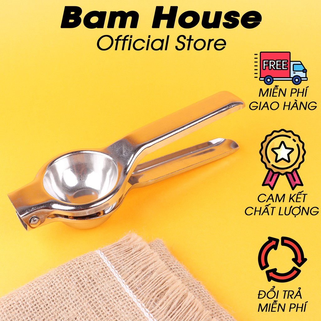 Dụng cụ vắt chanh, tắc inox Bam House kích thước lớn cao cấp VC02 - Gia dụng bếp | BigBuy360 - bigbuy360.vn