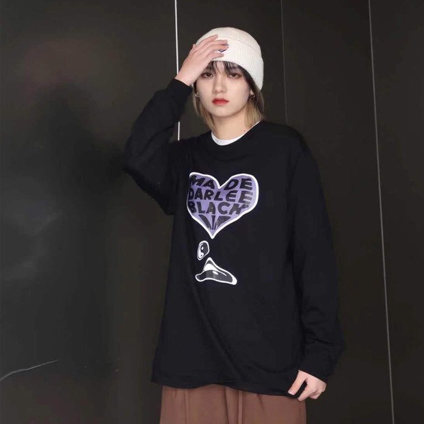 Áo Sweater Nữ Nam Form Rộng BLACK - Áo Cardigan 2 Màu ASW14 | BigBuy360 - bigbuy360.vn