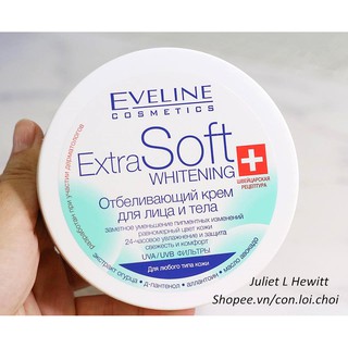 Kem dưỡng làm trắng da Eveline Extra Soft Whitening