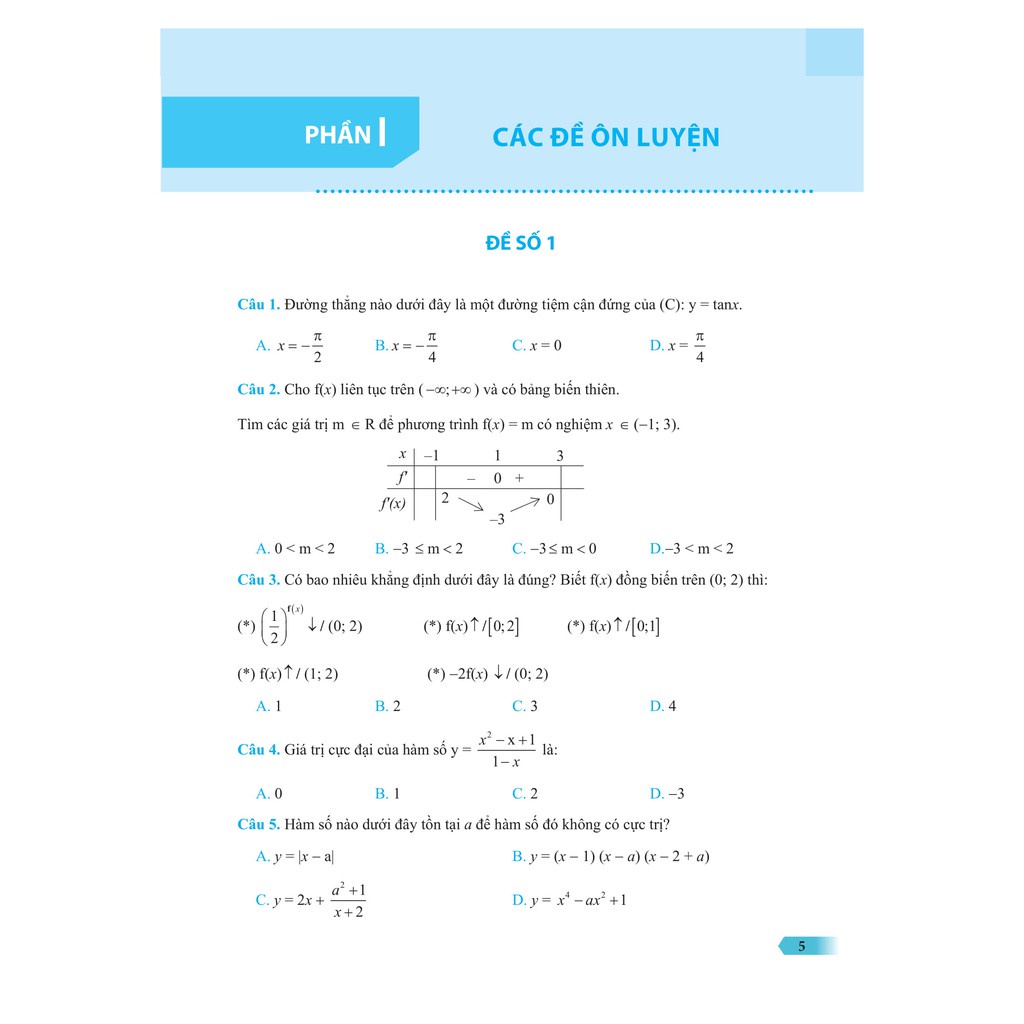 Sách: Chiến Lược Luyện Thi THPT - Bộ Đề Thi Môn Toán