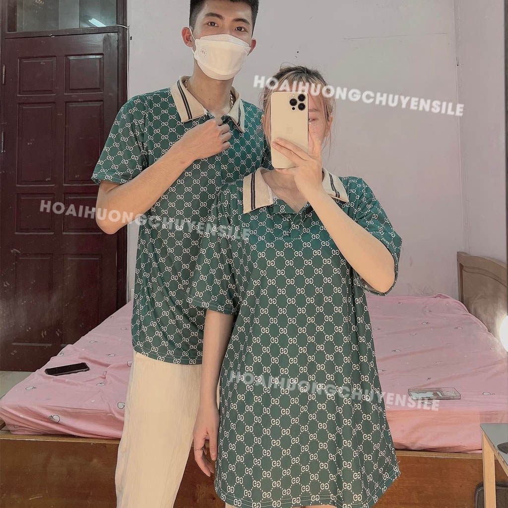 Polo G.C Xanh Lá H&amp;H CLOTHES Ảnh Thật Video