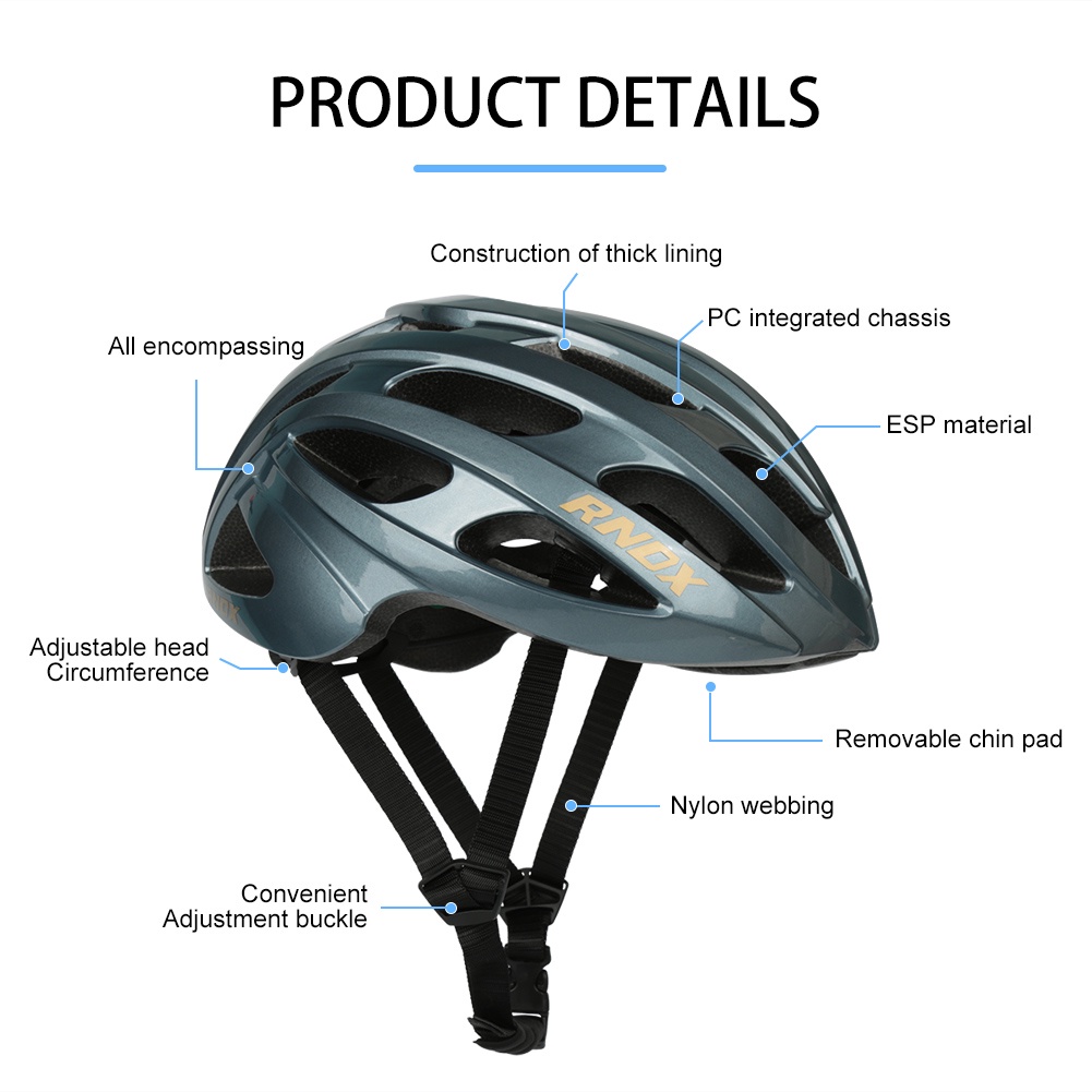 Mũ Bảo Hiểm Thể Thao Xe Đạp Rnox Hàng Có Sẵn Mũ Bảo Hiểm Lái Xe An Toàn Leo Núi