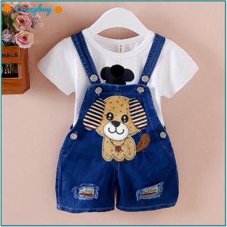 Quần Yếm Jeans Cho Bé