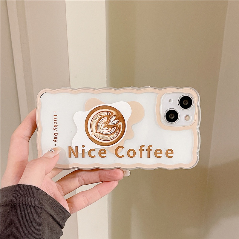 Ốp lưng iphone Ốp Điện Thoại Họa Tiết Sóng Biển Lớn Cho iphone13promax / 12 / Xs / 11 / 7 / 8 / Plus / Mini /ProMax-14 Dinuo case