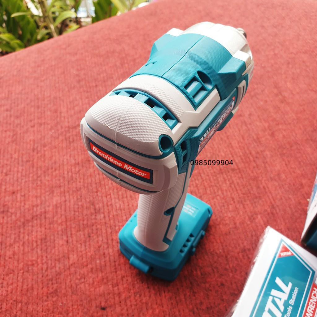 Máy siết bulong lực 300Nm dùng pin sạc 20V TOTAL TIWLI2001 Động Cơ Không Chổi Than