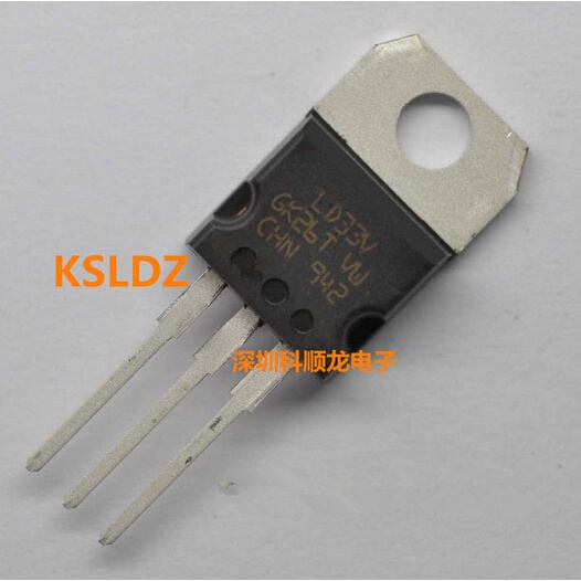 LD33V Thấp LD1117V33 10 Cái / lốc Thả Bộ Điều Chỉnh to220 Mlc1