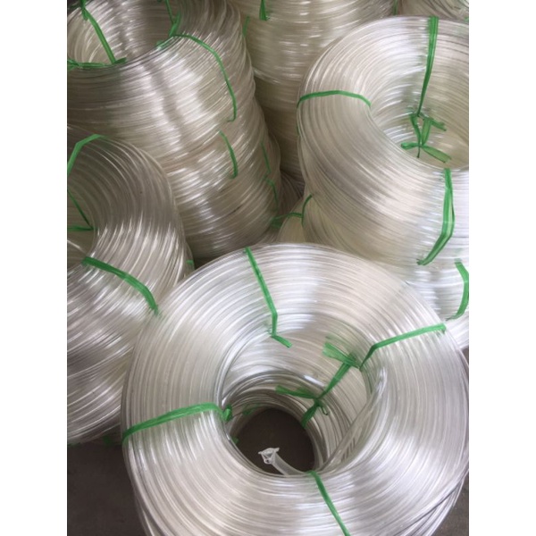 Cuộn 40 mét Dây tio, ống tio mềm dẻo trong suốt dùng cho máy lọc nước, dẫn nước,lấy thăng bằng đủ loại 6mm,8mm,10mm,12mm