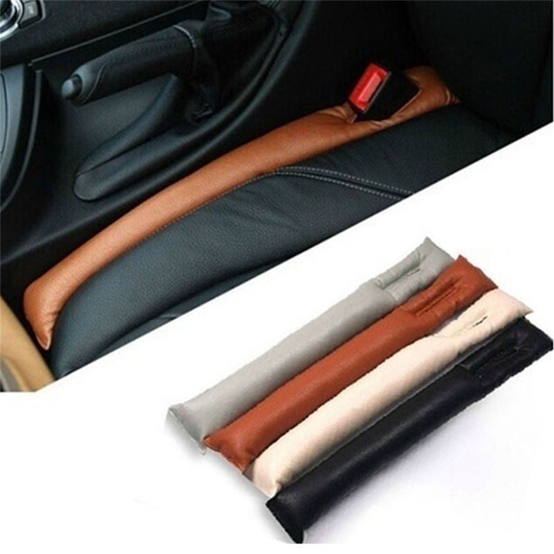 1 Đệm Da PU Mềm Lót Khe Hở Ghế Ngồi Xe Hơi Chống Rò Rỉ
