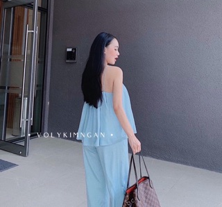 Bộ Lụa Gấm 2 Dây Trơn