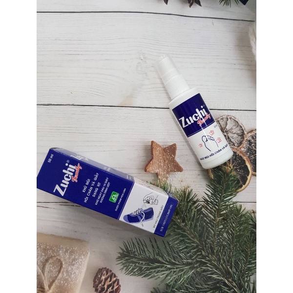 Xịt khử mùi hôi chân và giày ZuChi Family