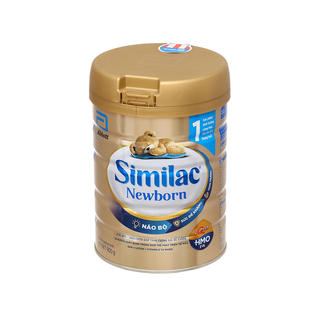 {Mẫu mới} Sữa bột similac số 1, loại 900g date luôn mới