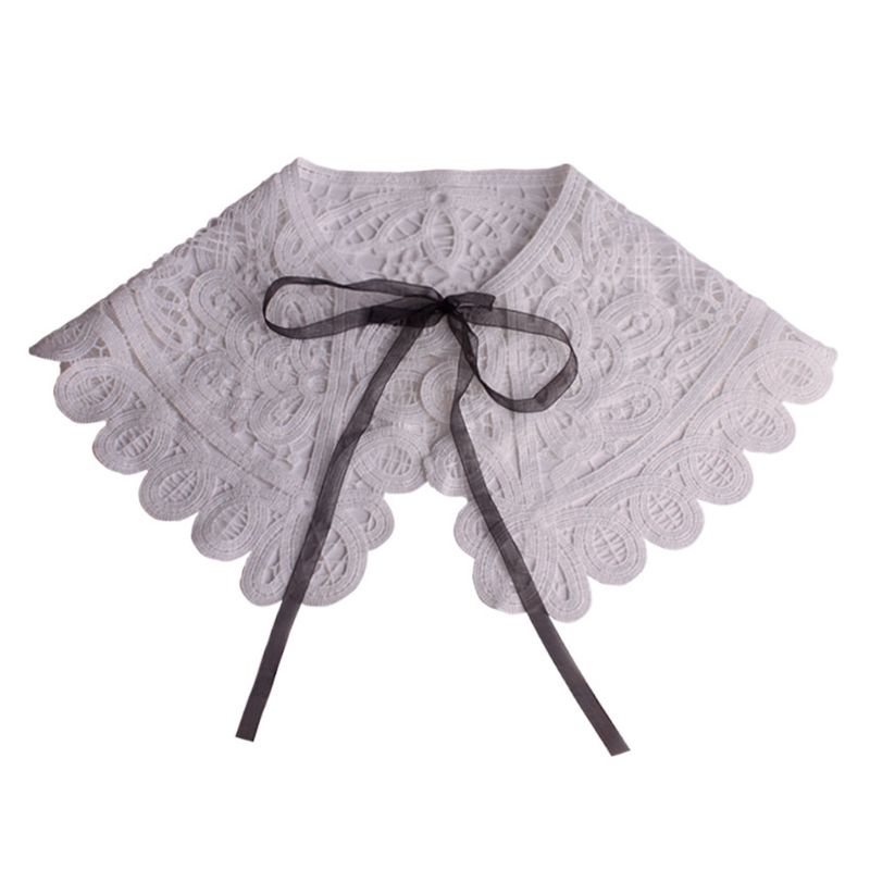 Cổ Áo Ren Khoét Lỗ Thời Trang Cho Nữ