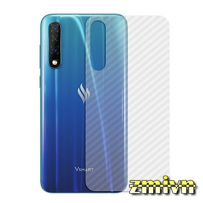 Miếng dán Carbon mặt lưng Vsmart Live 4 / Vsmart Live / Aris 5G / Joy 4