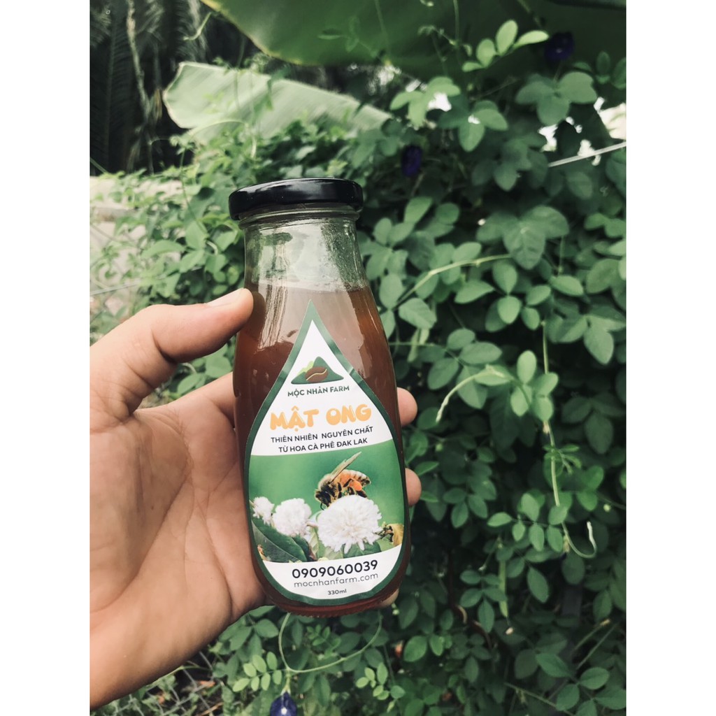 (500 gr) MẬT ONG Nguyên Chất Hoa Cà Phê Đak Lak - Mộc Nhân Farm
