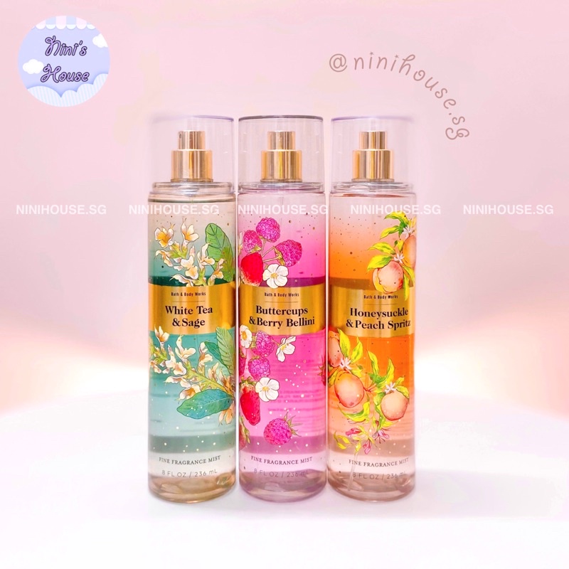 Xịt Thơm Body Mist Bath and Body Works Collection Spring 3