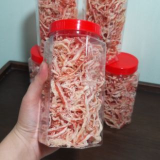 Mực xé sợi hấp nước dừa